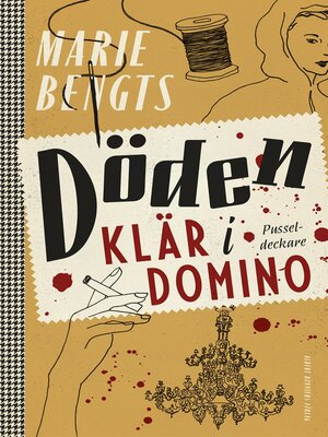 cover image of Döden klär i domino